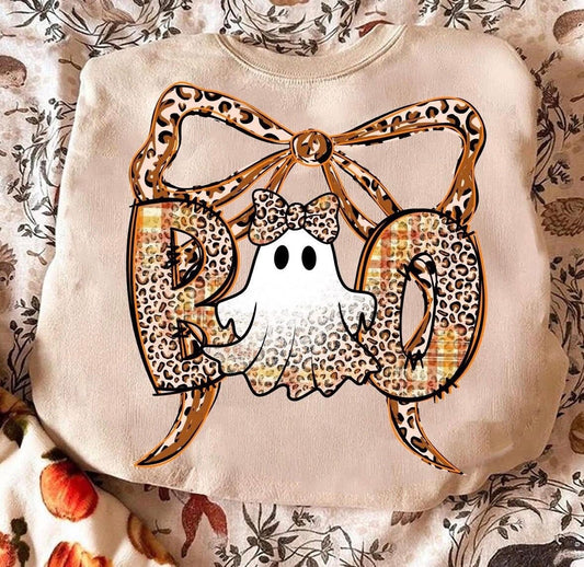 Boo Ghost DTF Graphics