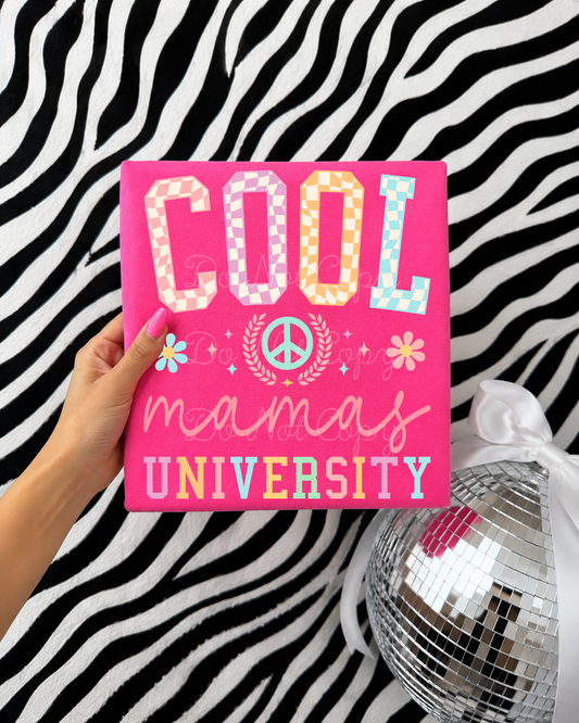 Cool Mamas University DTF Graphics