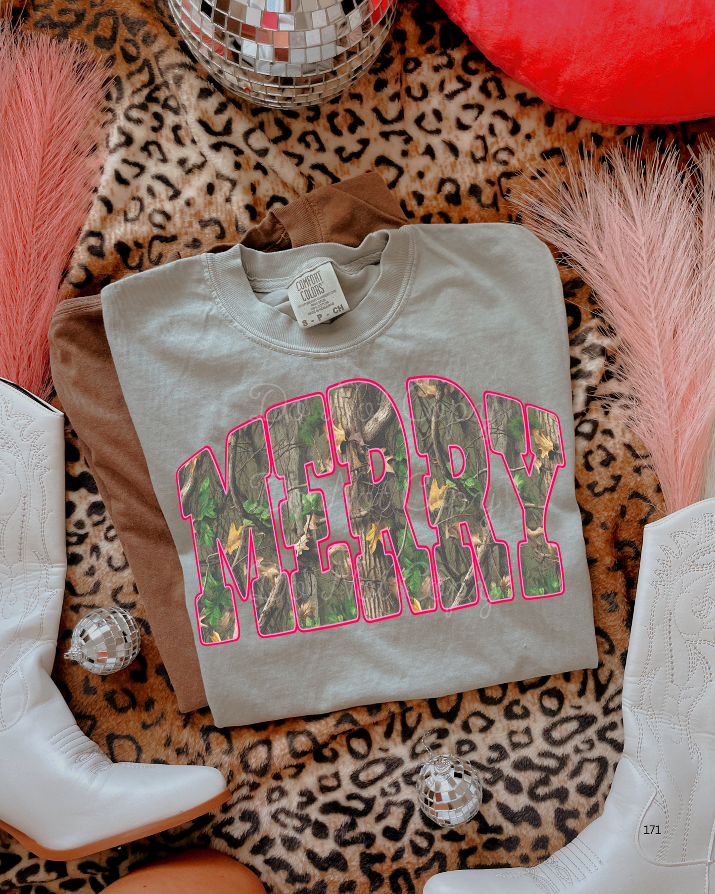 Camo Merry DTF Graphics