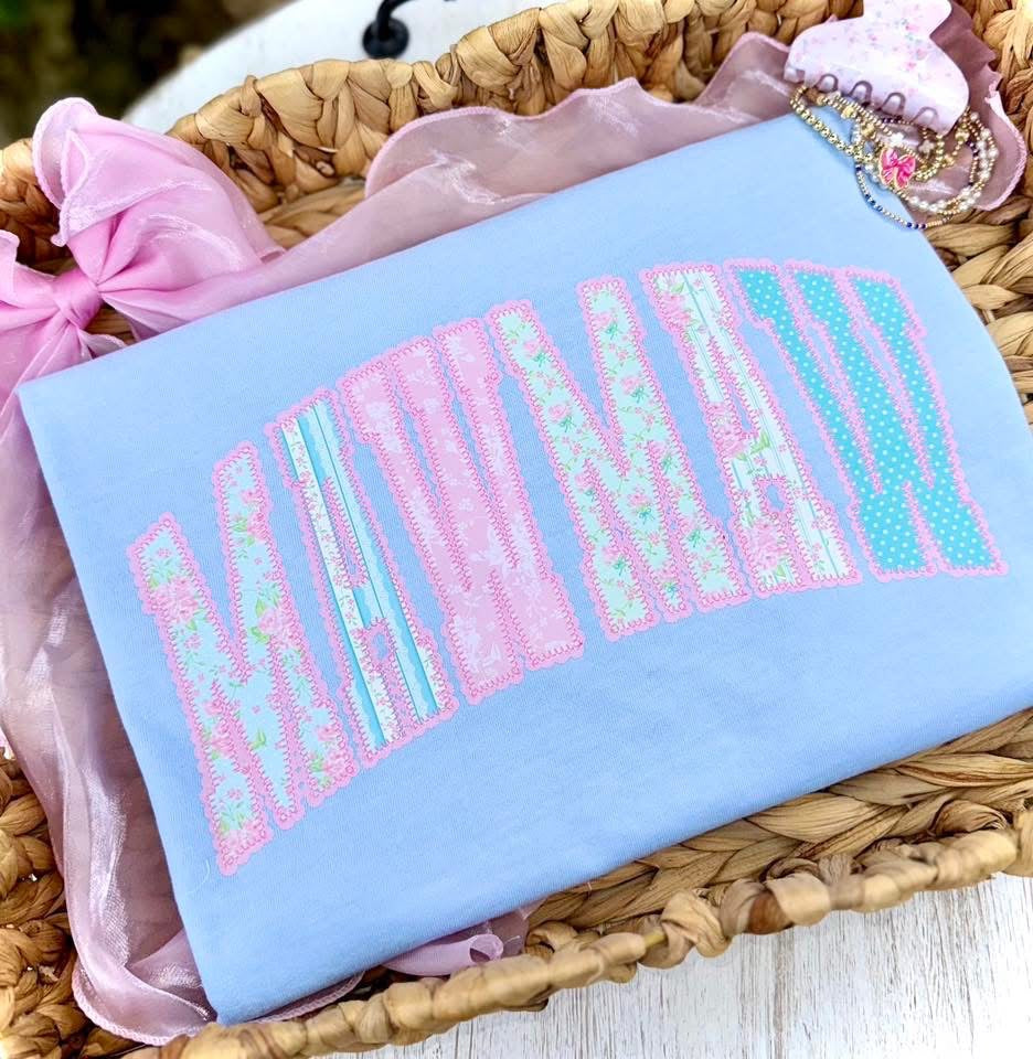 Pastel Mawmaw DTF Graphics