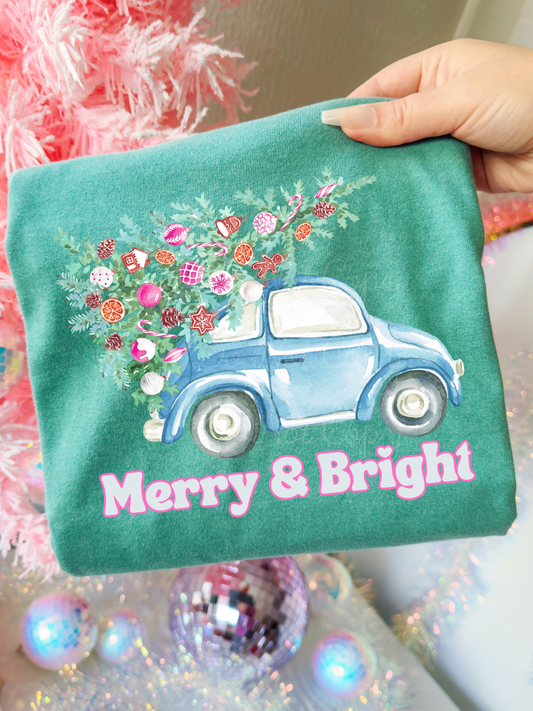 Merry & Bright PNG