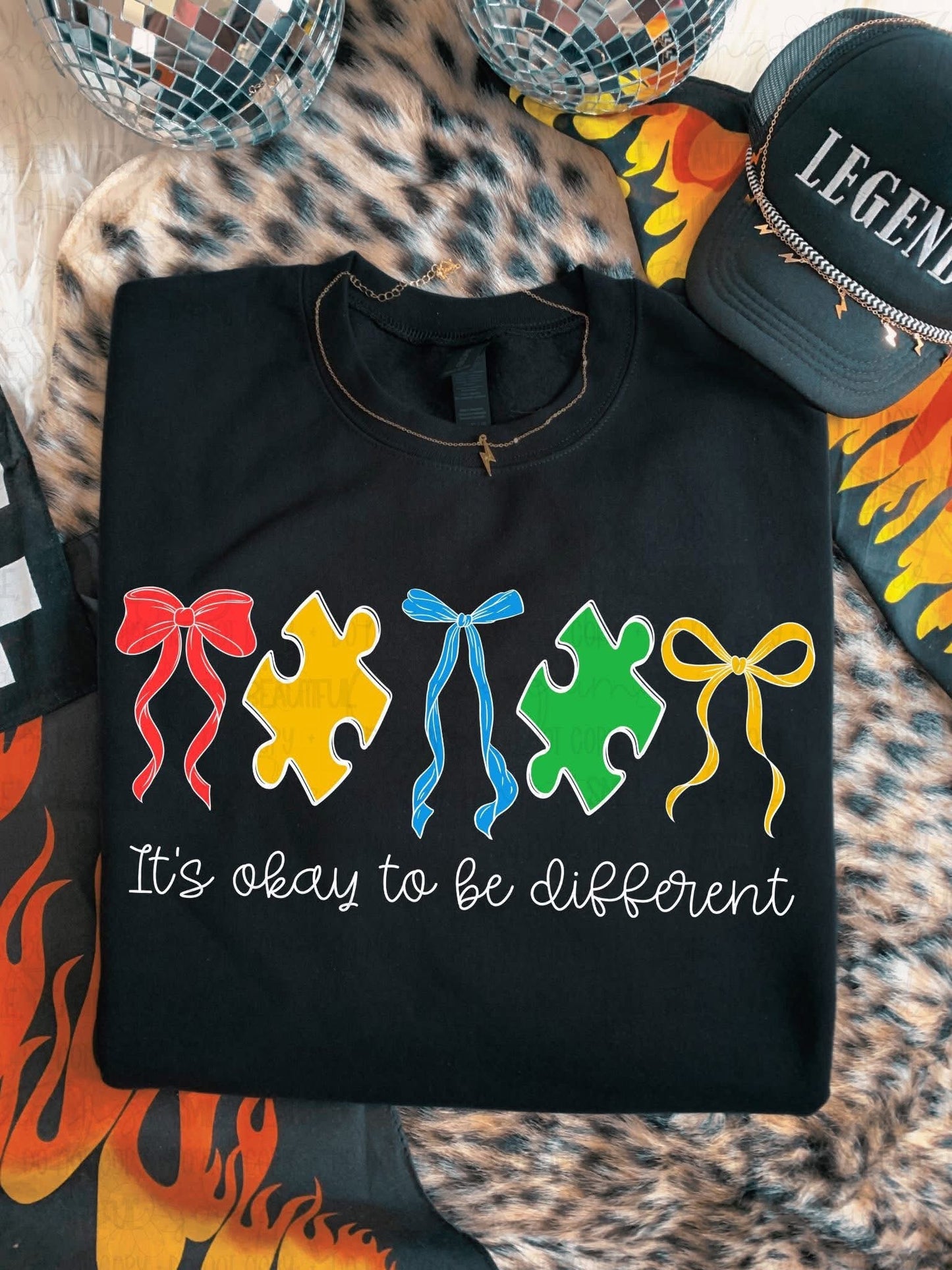 It’s Okay To Be Different DTF Graphics