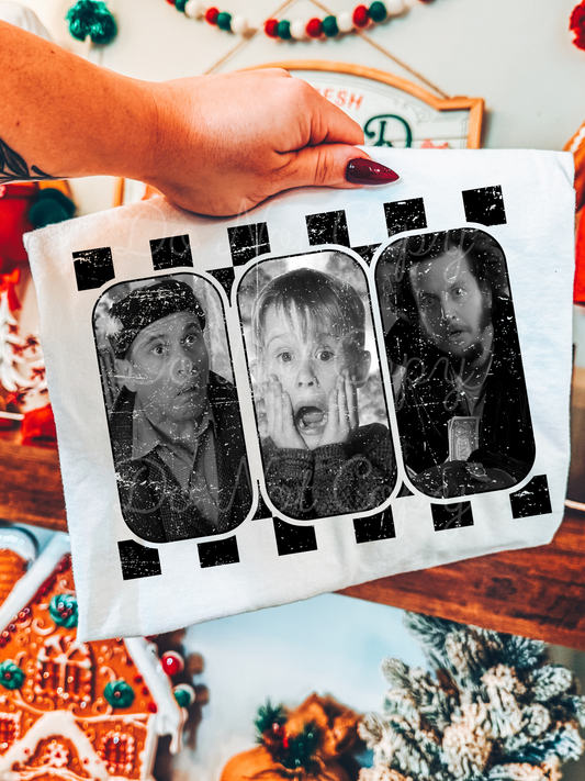Home Alone DTF Graphics