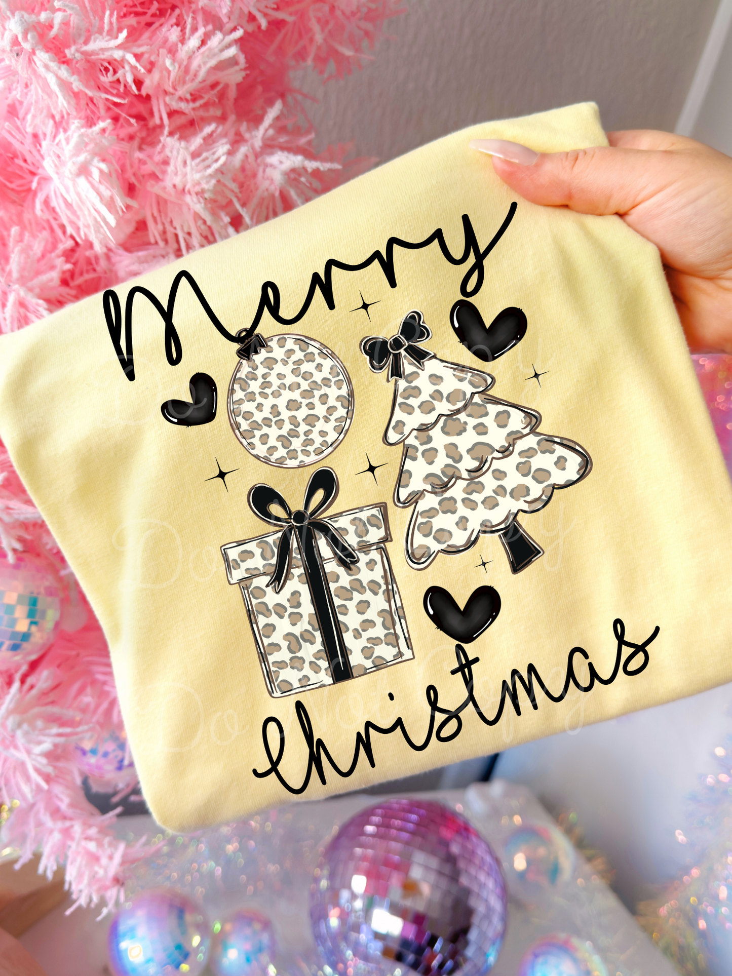 Merry Christmas DTF Graphics
