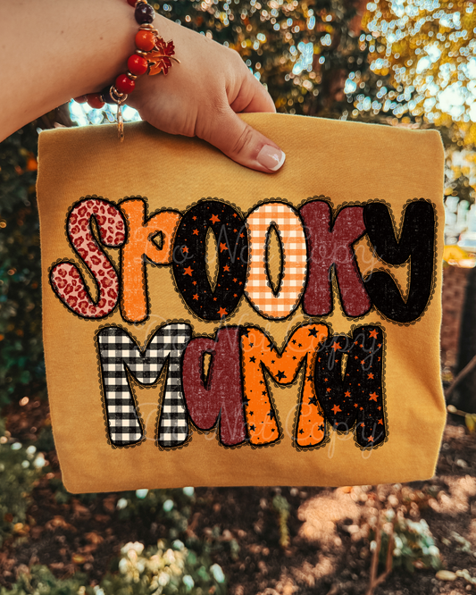 Spooky Mama DTF Graphics