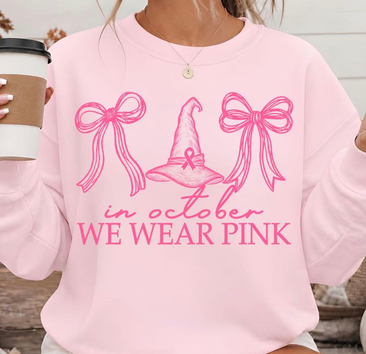 In October We Wear Pink DTF Graphics