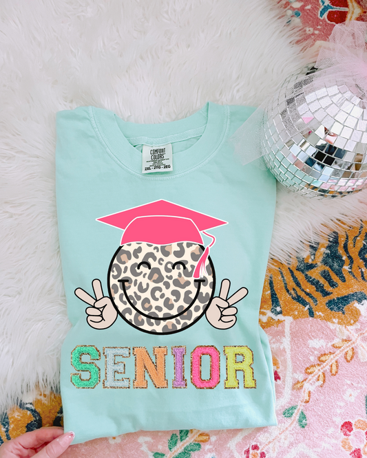Senior Smiley DTF Graphics