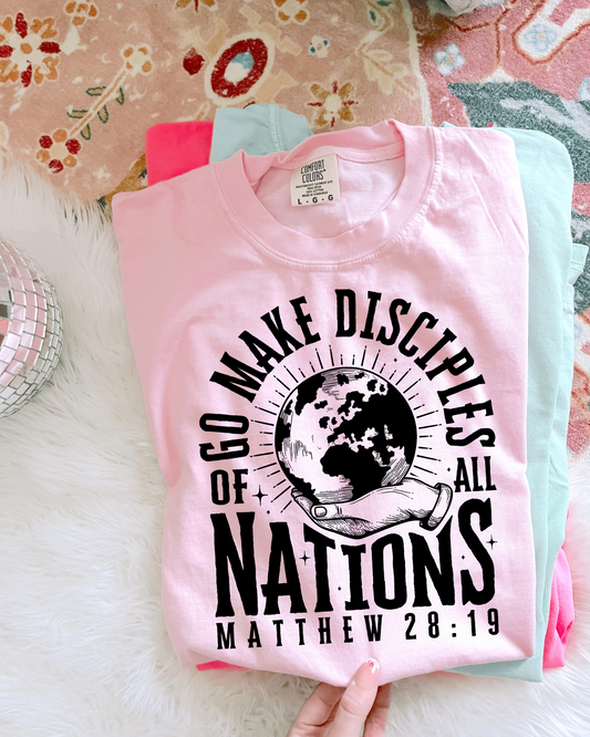Go Make Disciples Matthew 28:19 DTF Graphics