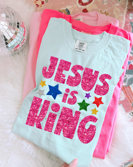 Jesus Is King DTF Graphics