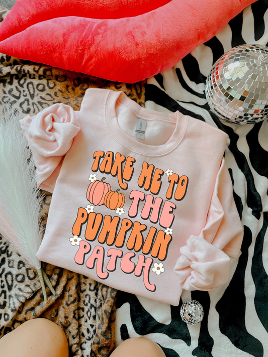 Take Me To The Pumpkin Patch DTF Graphics