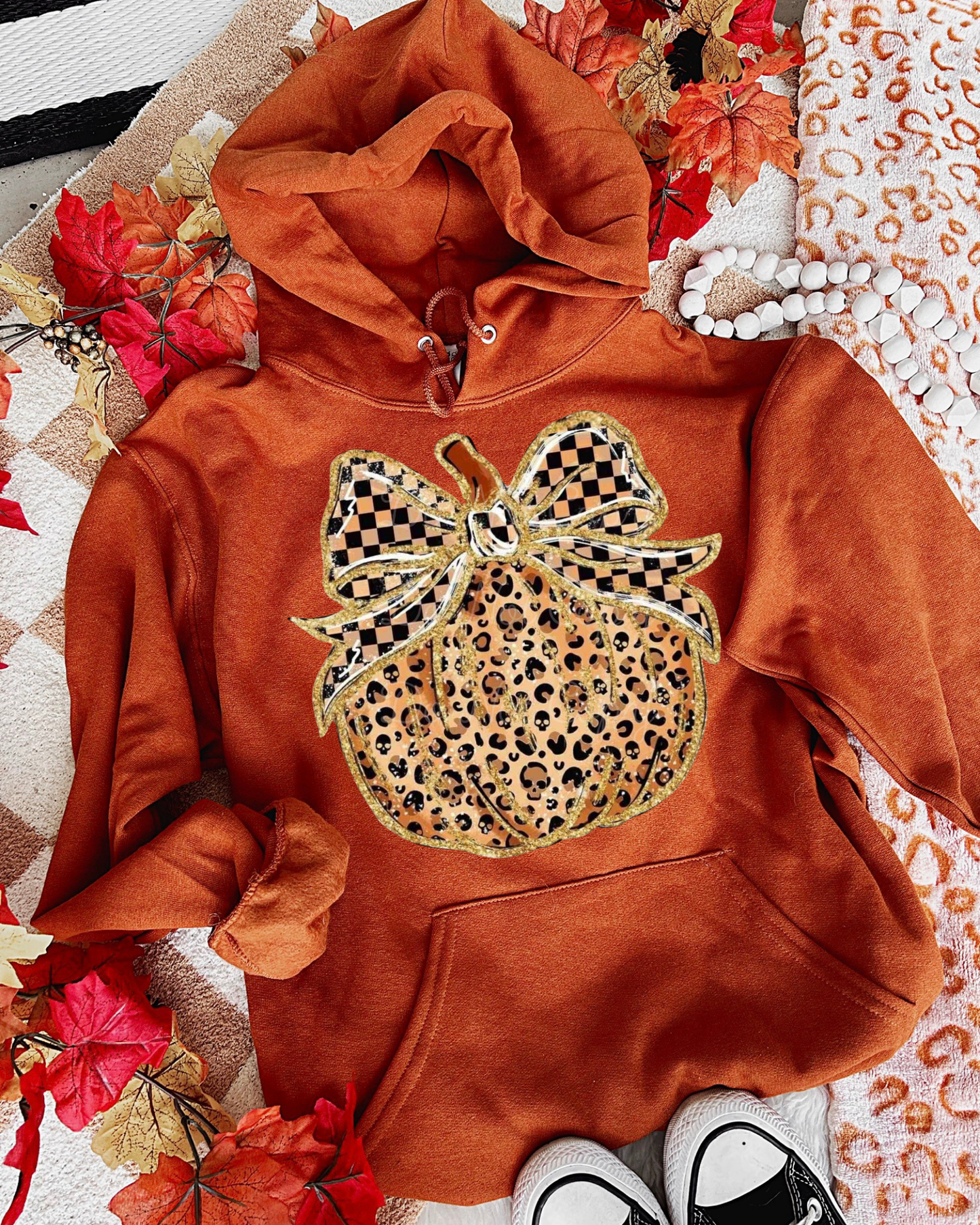 Leopard Pumpkin DTF Graphics