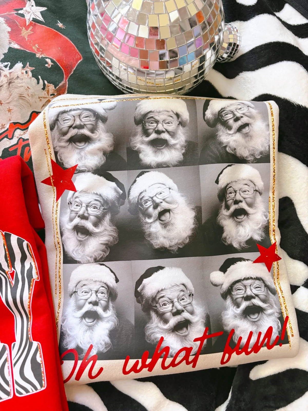 Oh What Fun Santa DTF Graphics
