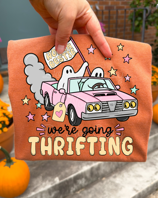 We're Going Thrifting DTF Graphic