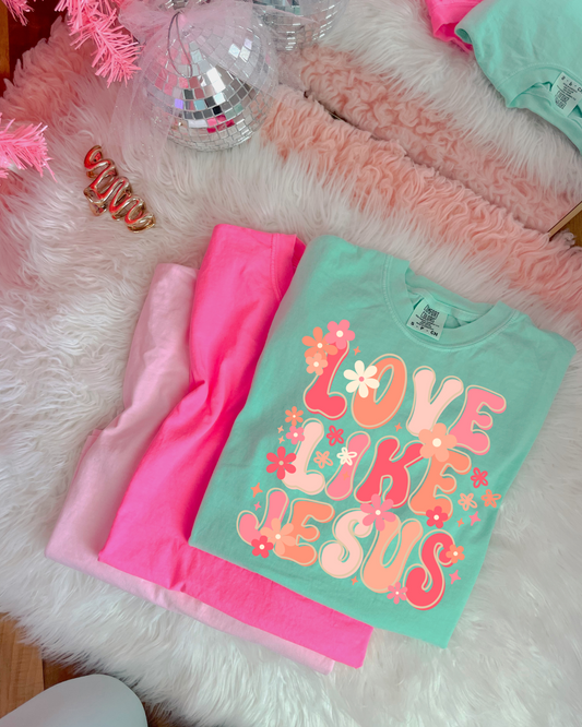 Love Like Jesus DTF Graphics