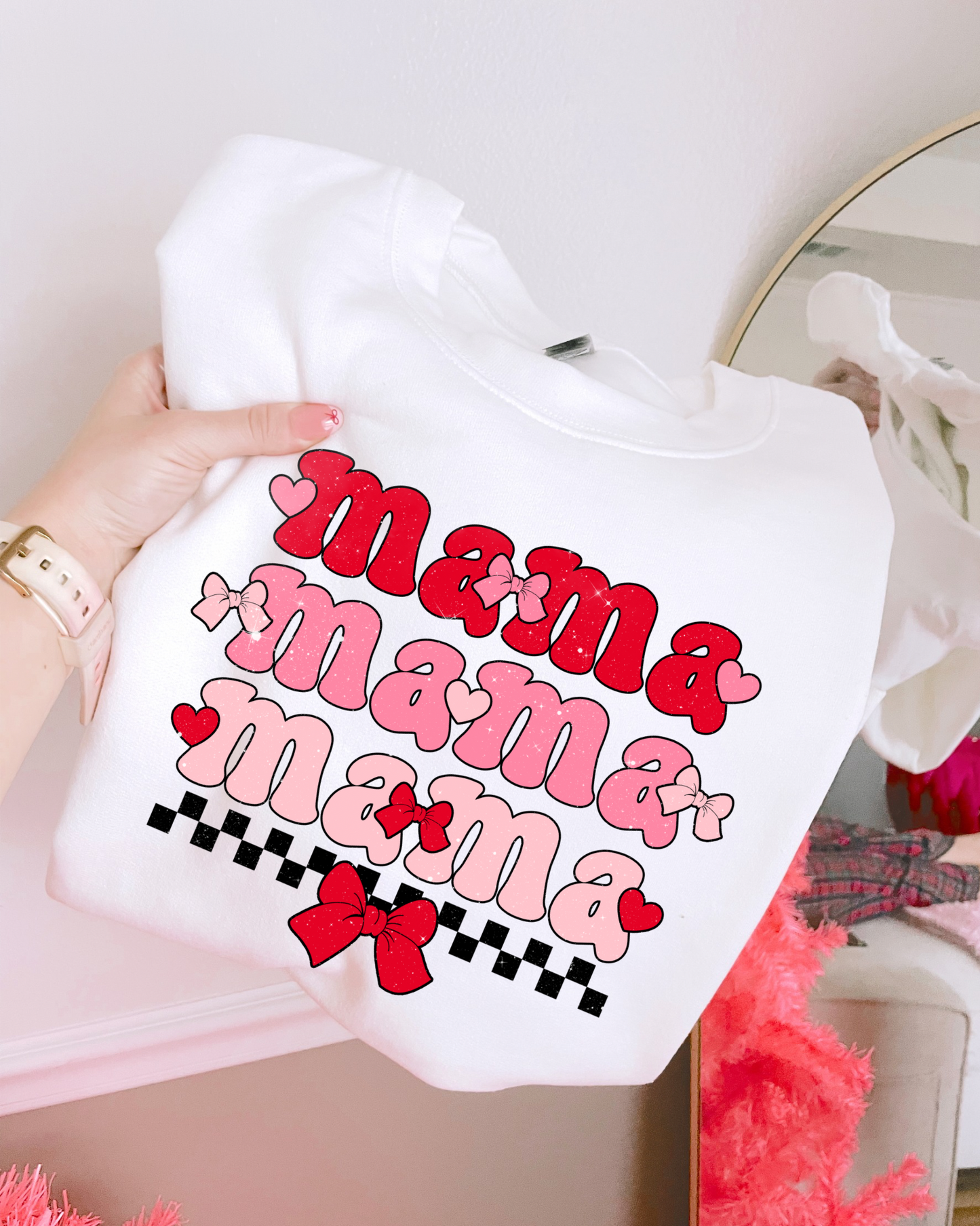 Valentine’s Day Mama DTF Graphics