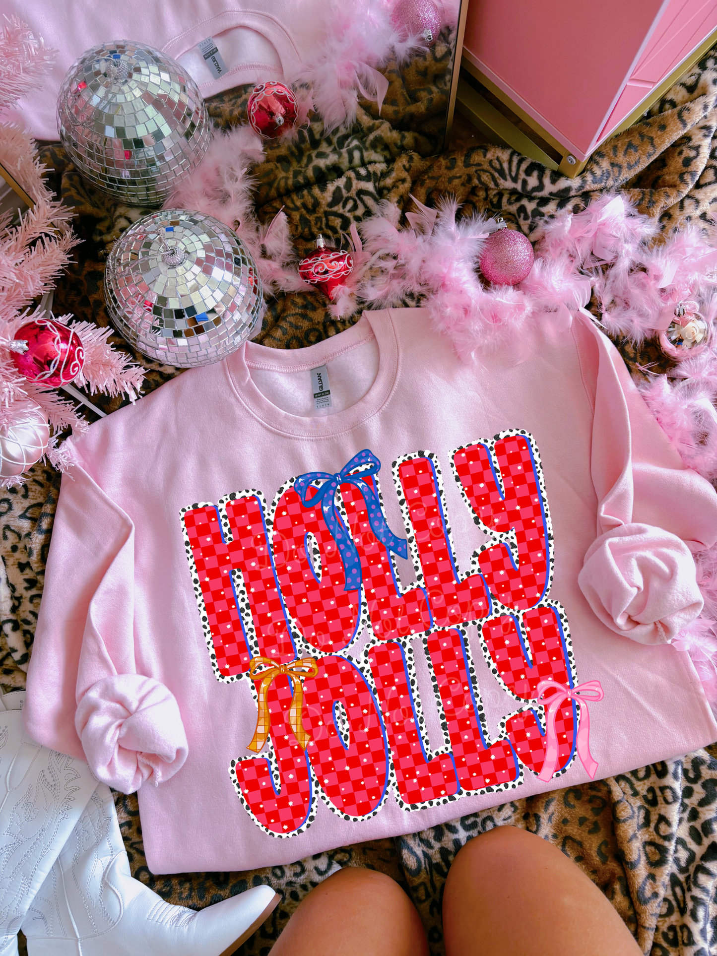 Holly Jolly DTF Graphics