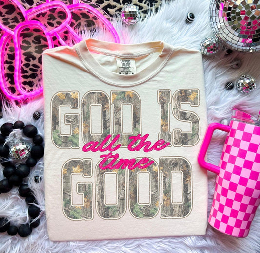 God Is Good DTF Graphics