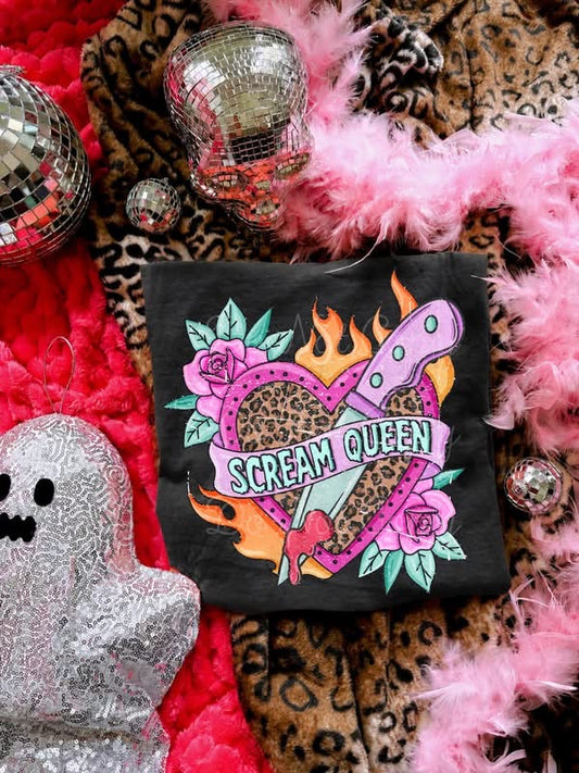 Scream Queen DTF Graphic