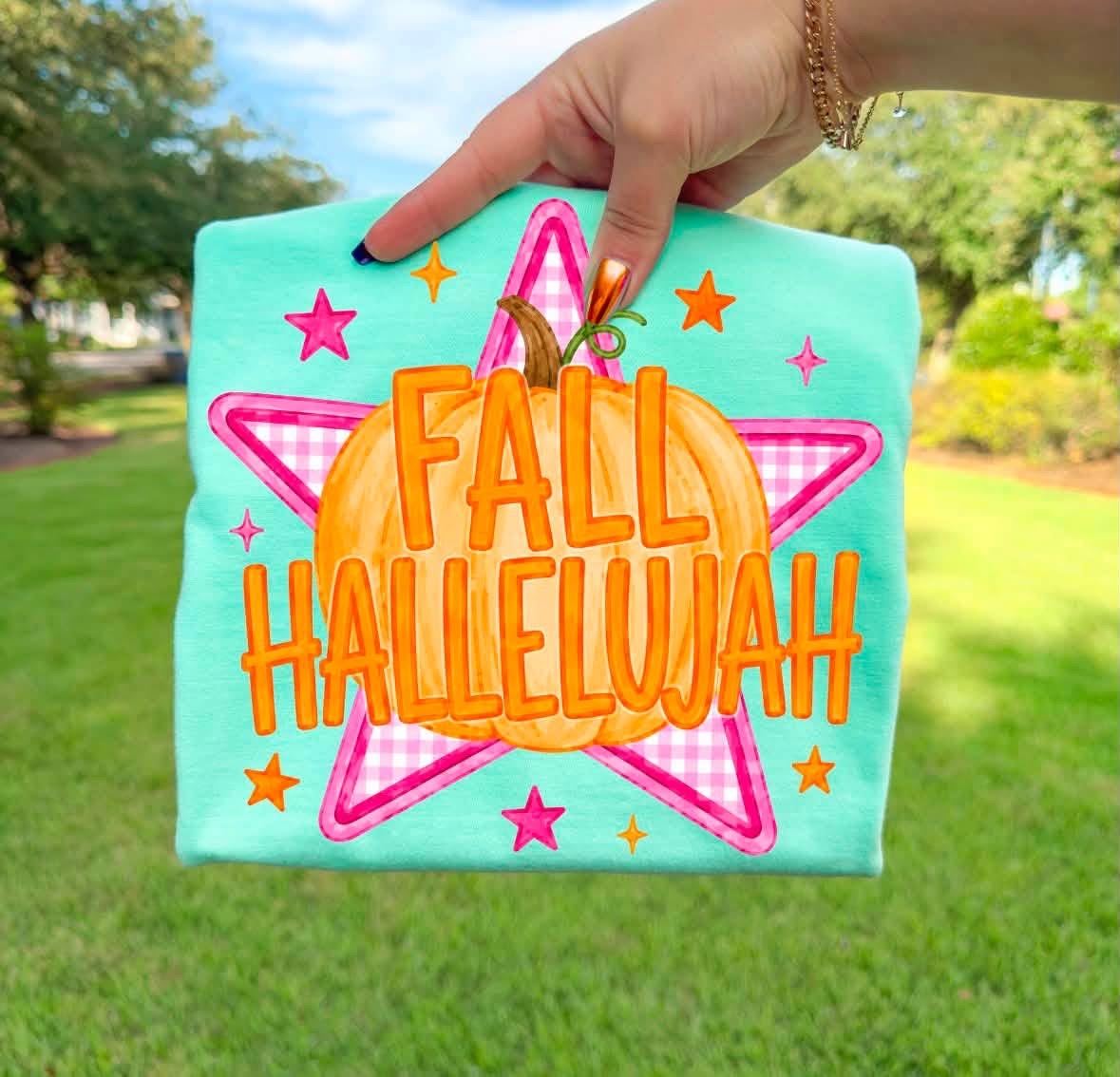 Fall Hallelujah DTF Graphics