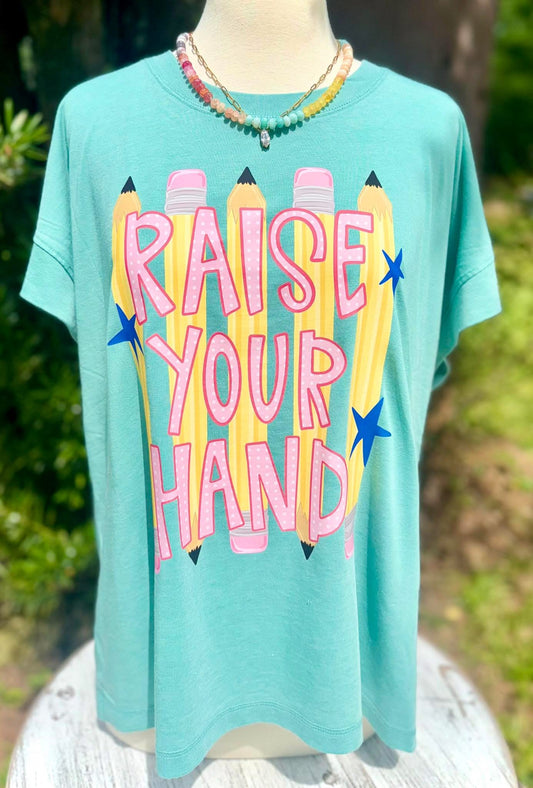 Raise Your Hand DTF Graphics