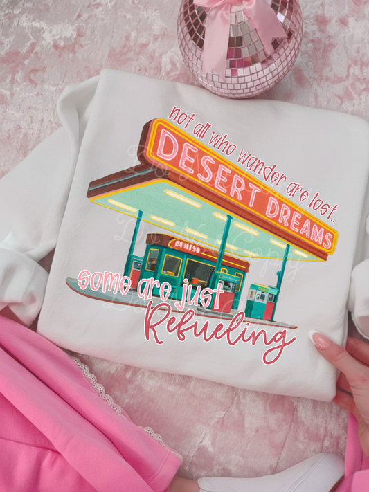 Not All That Wander Are Lost DTF Graphics