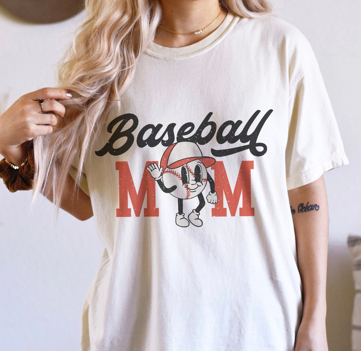 Baseball Mom DTF Graphics