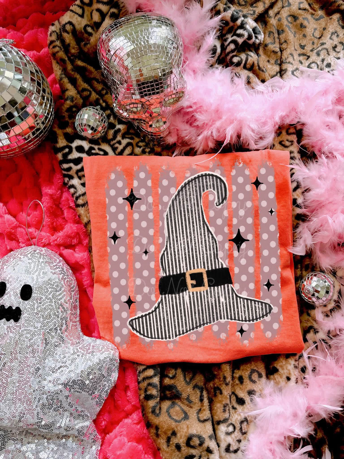 Witch Hat Stripes DTF Graphic