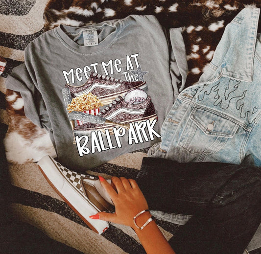 Meet Me At The Ballpark DTF Graphics