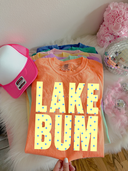 Lake Bum DTF Graphics