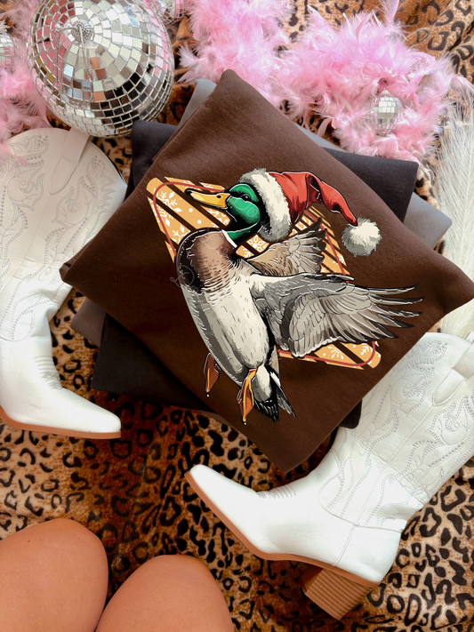Christmas Duck DTF Graphics