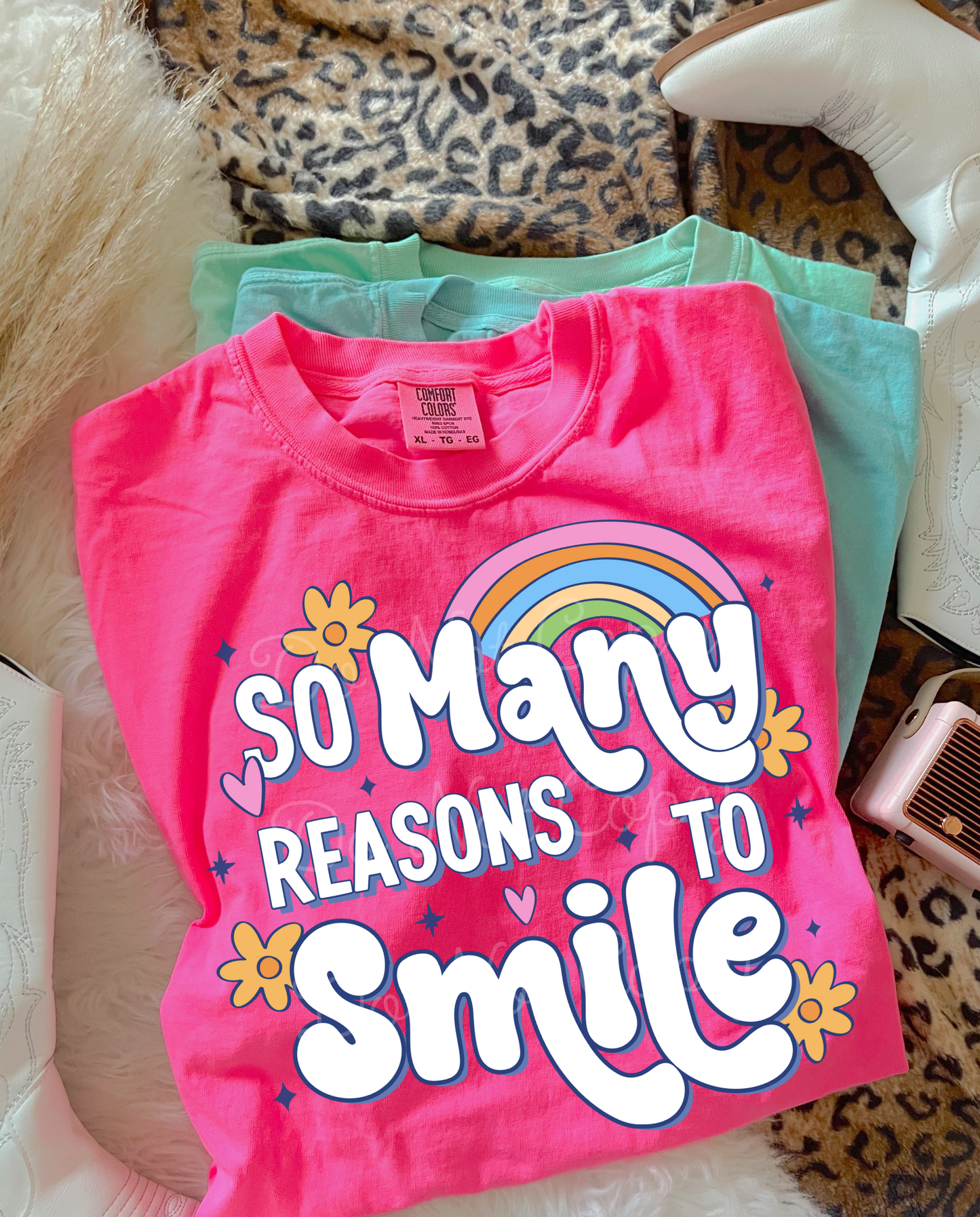 So Many Reasons To Smile DTF Graphics