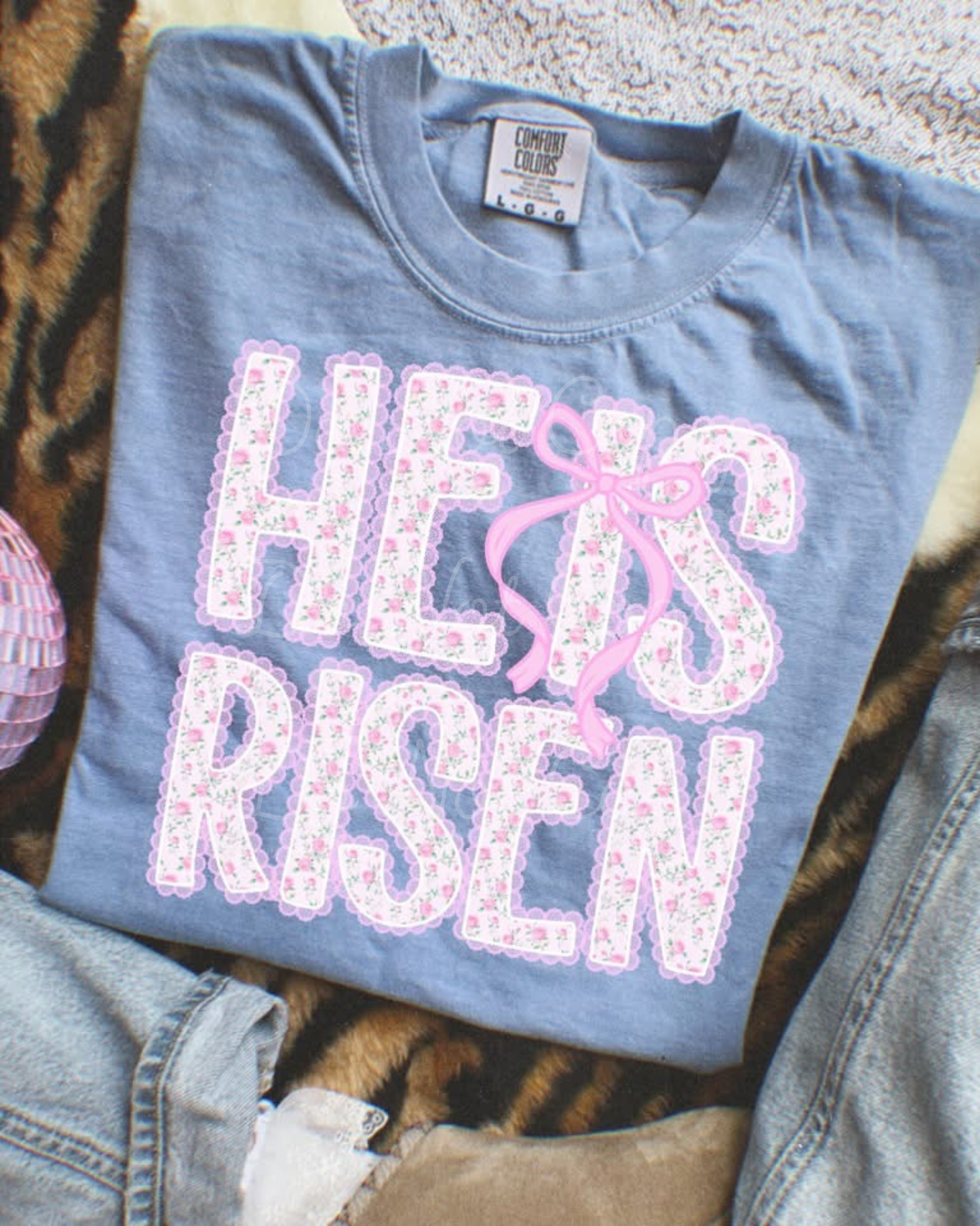 He Is Risen DTF Graphics