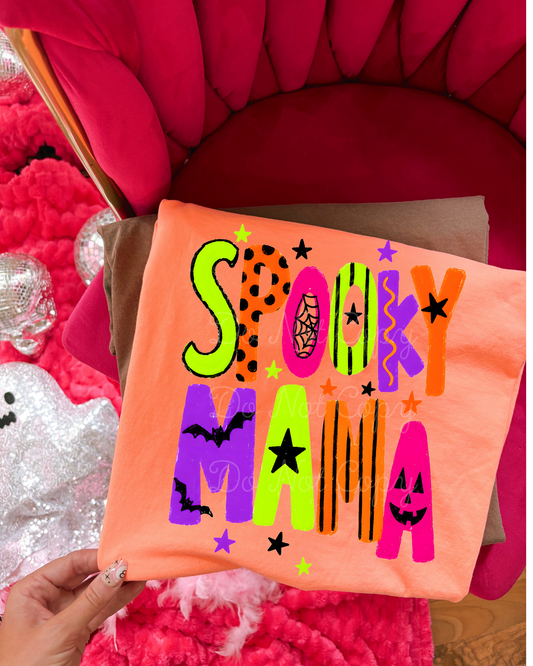 Spooky Mama DTF Graphics