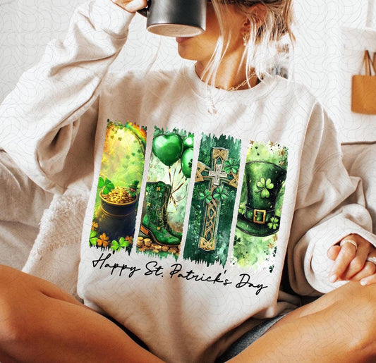 Happy St. Patrick's Day DTF Graphics
