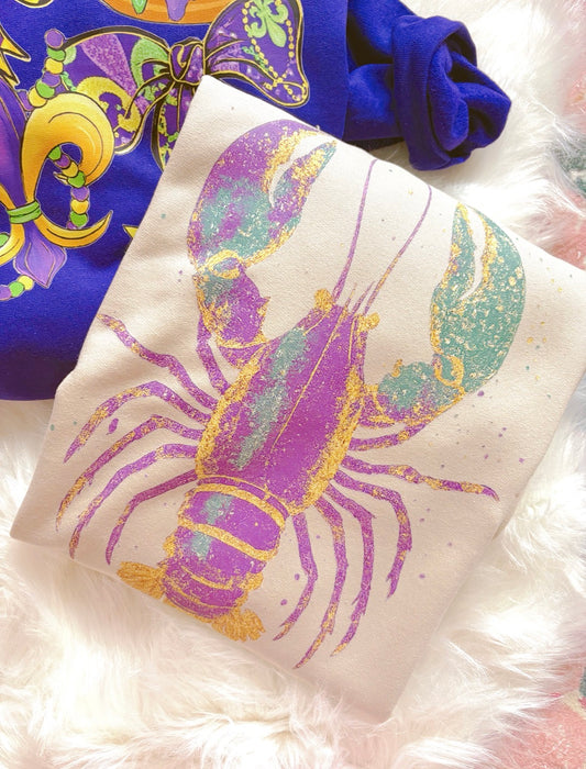 Mardi Gras Crawfish DTF Graphics