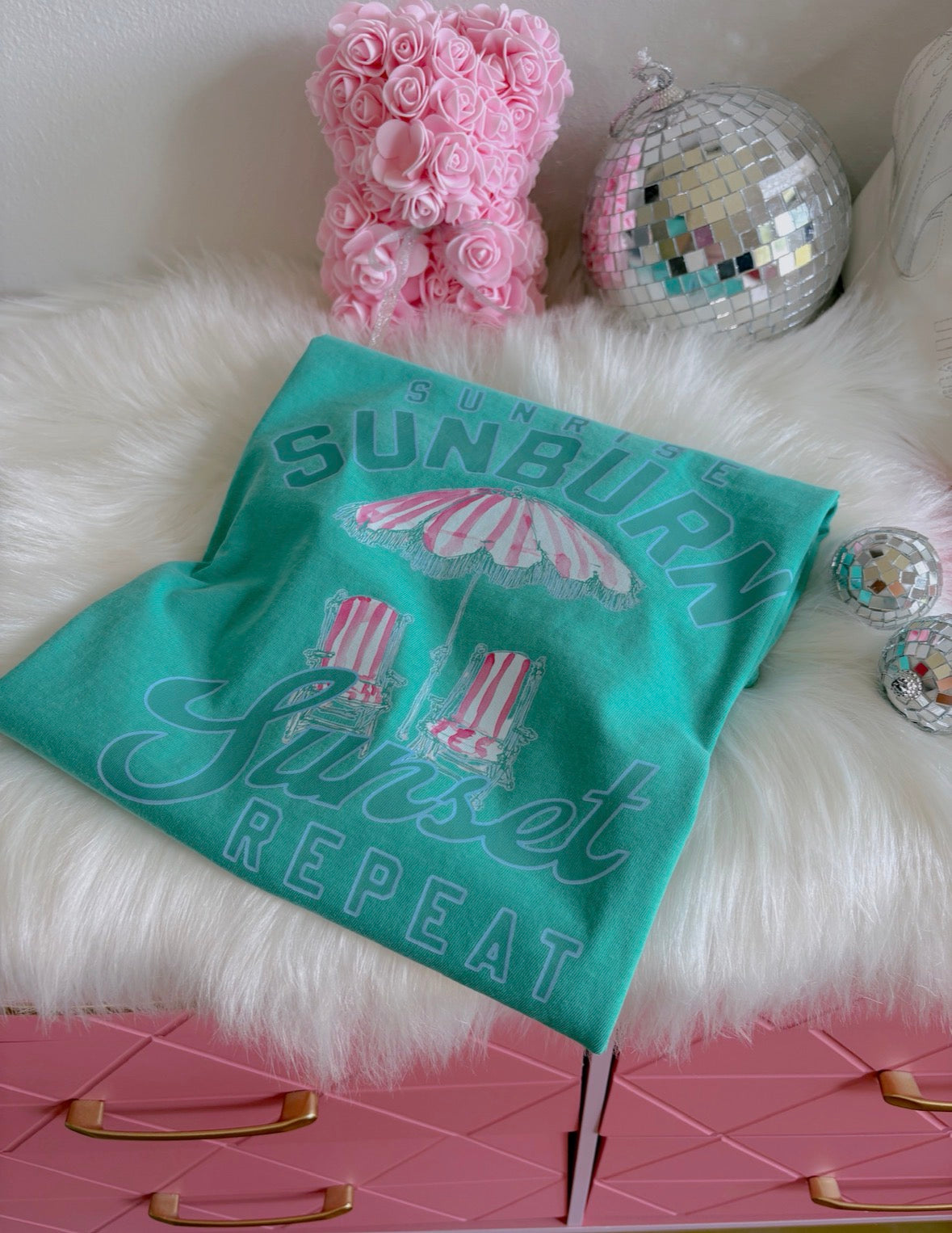 Sunrise Sunburn Sunset Repeat DTF Graphics