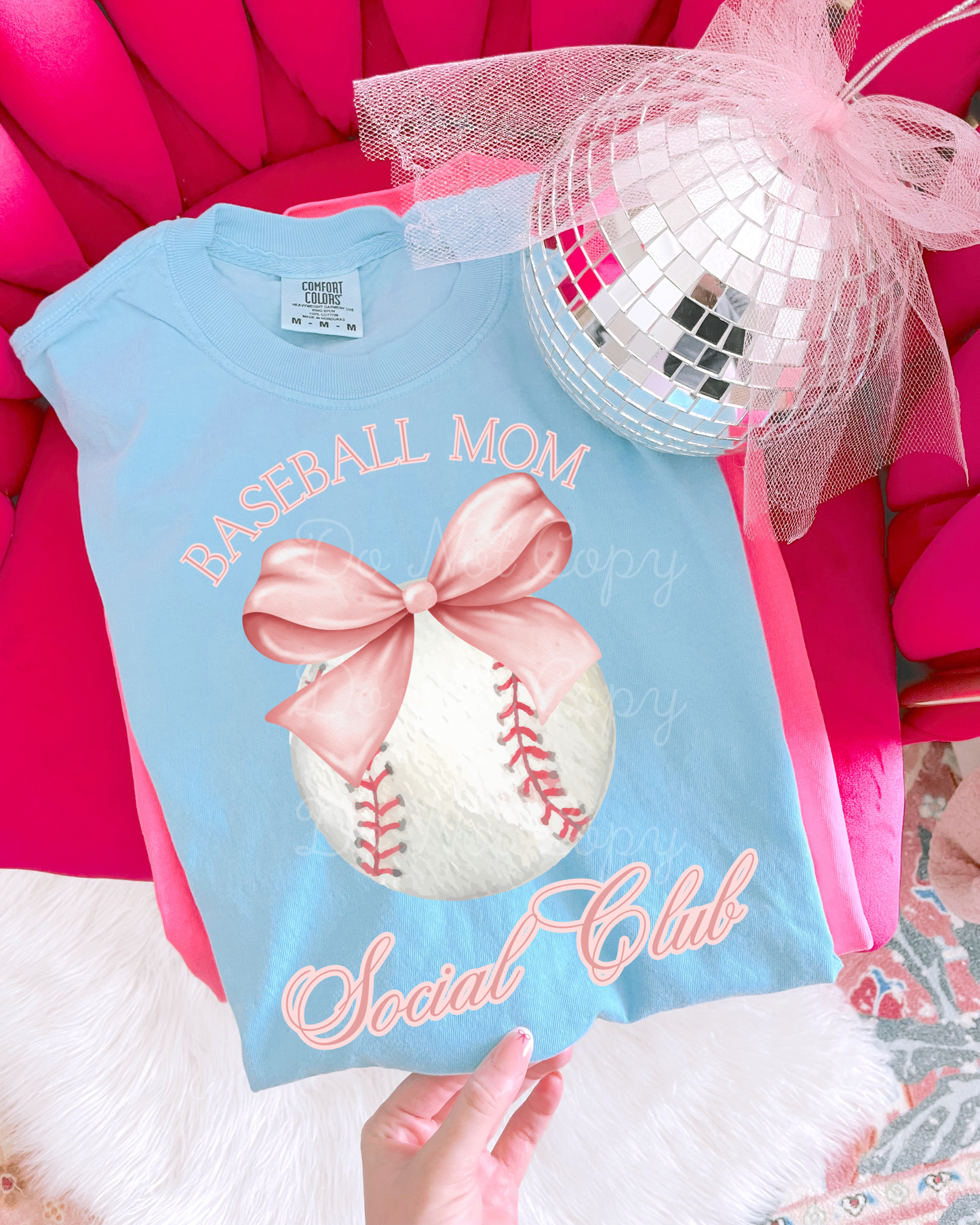 Baseball Mom Social Club DTF Graphics