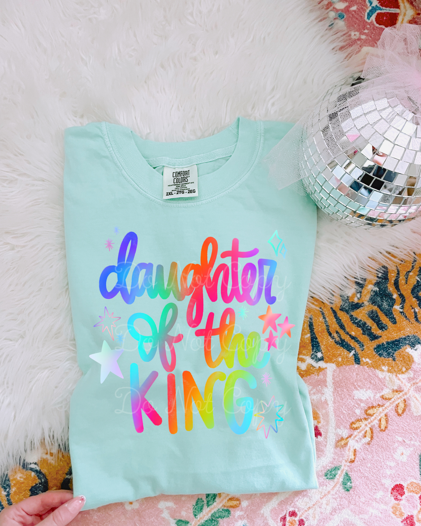 Daughter Of The King DTF Graphics