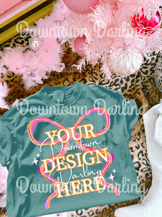 Blue Spruce Comfort Color Mock-Up