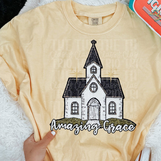 Amazing Grace DTF Graphics