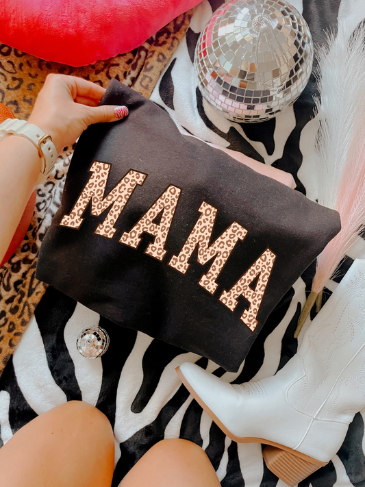 Leopard Fall Mama DTF Graphics
