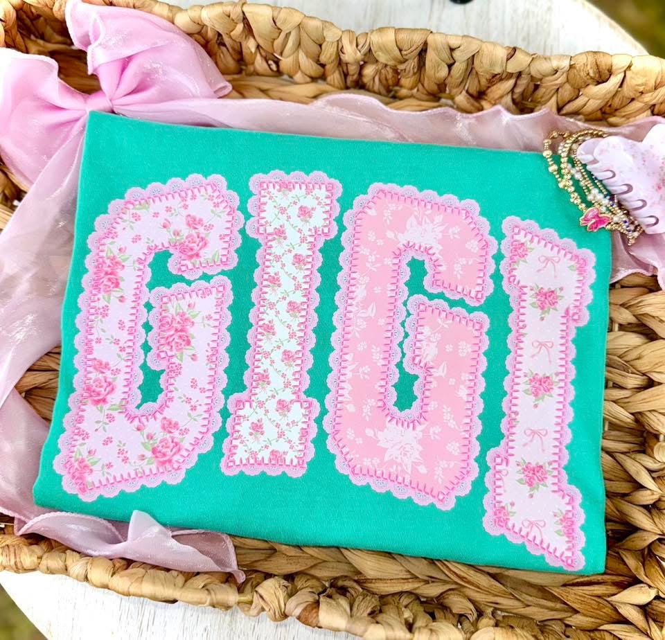 Pastel Gigi DTF Graphics