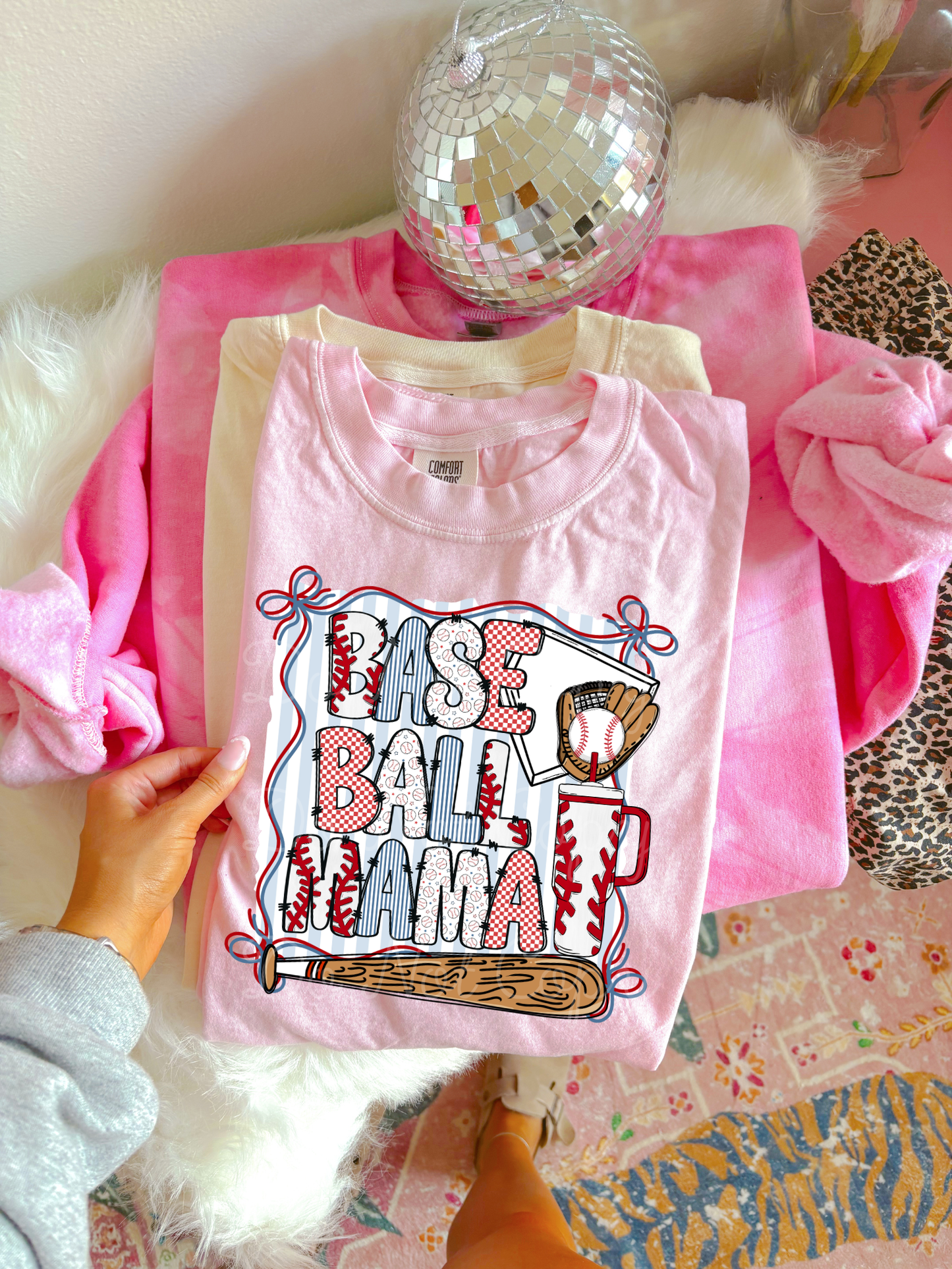 Baseball Mama DTF Graphics