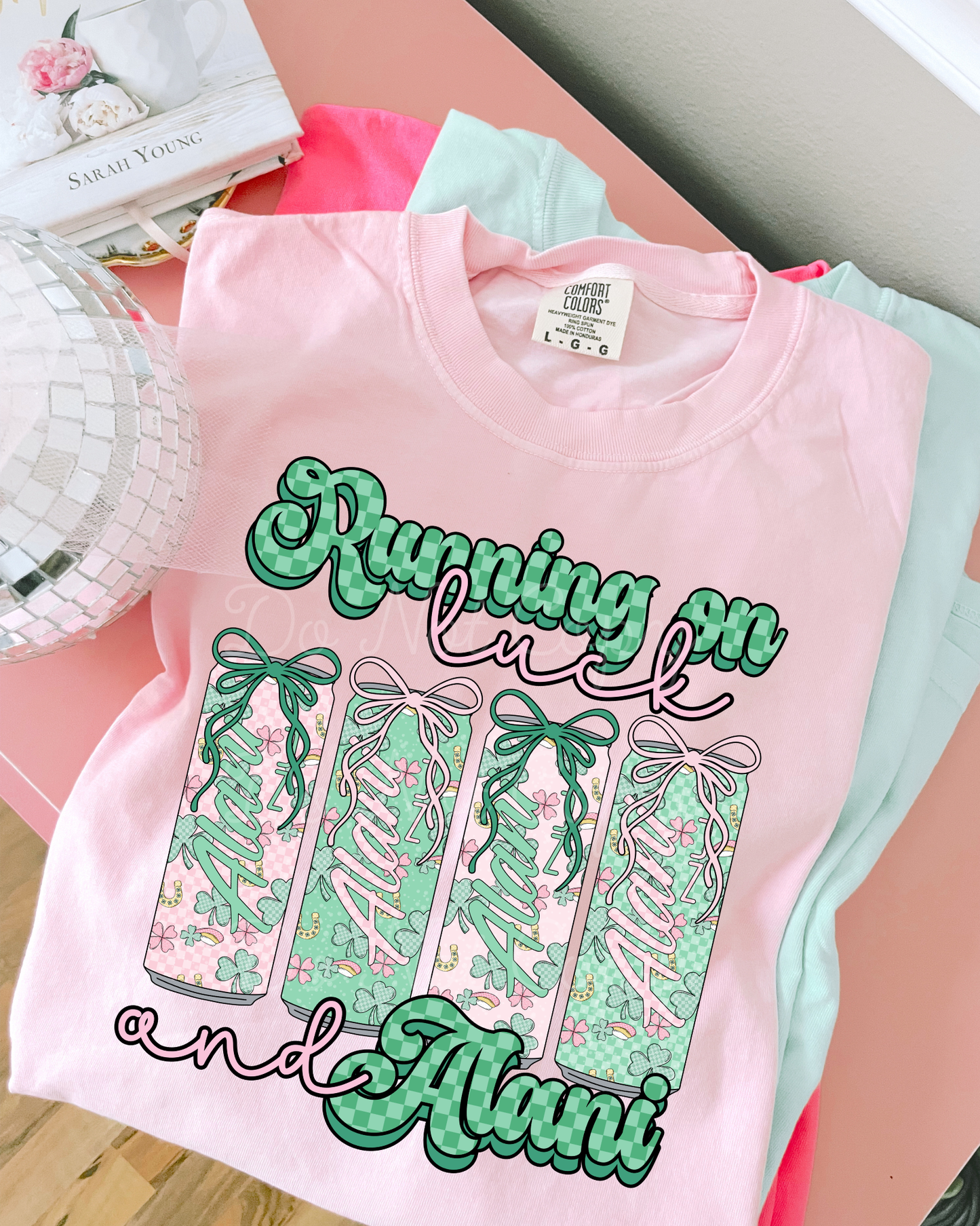 Running On Luck DTF Graphics