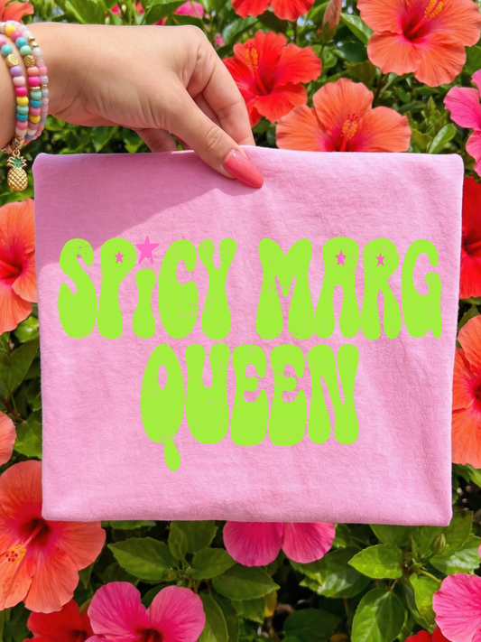 Spicy Marg Queen DTF Graphics