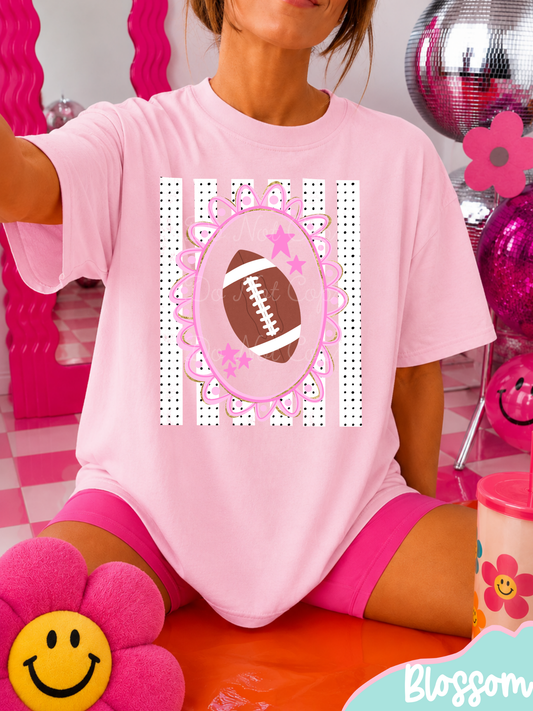 Football Stripes DTF Graphics