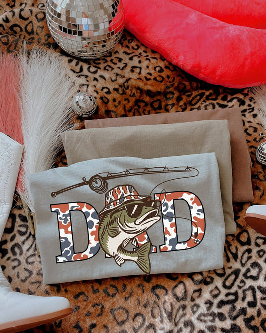 Fishing Dad DTF Graphics