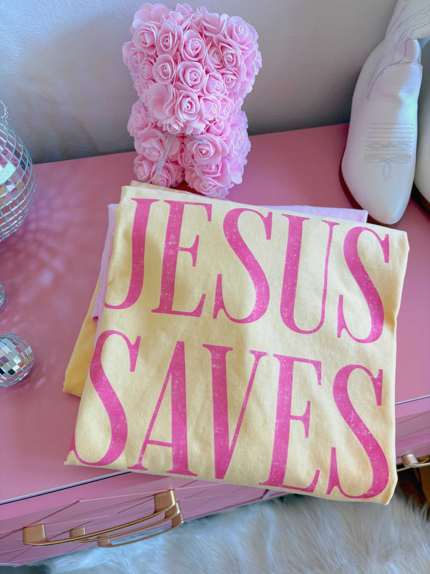 Jesus Saves DTF Graphics