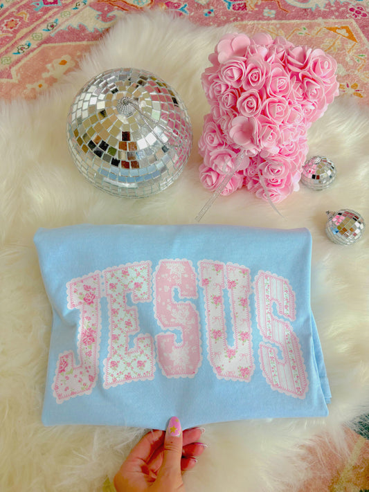 Pastel Jesus DTF Graphics