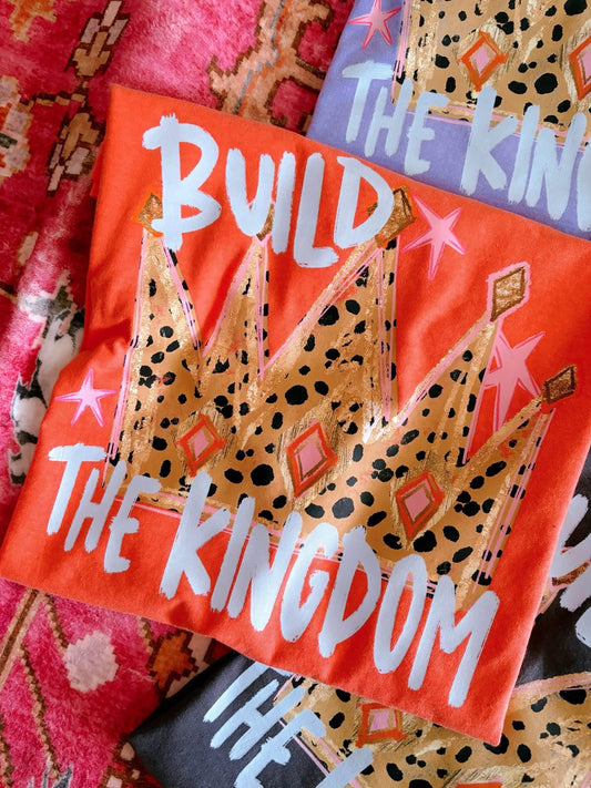 Build The Kingdom DTF Graphics
